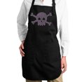 thumbnail image 1 of Full Length Word Art Apron - XOXO Skull, 1 of 2