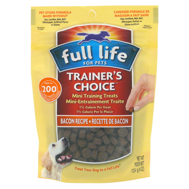 Full Life for Pets Trainer's Choice Mini Bacon 4oz