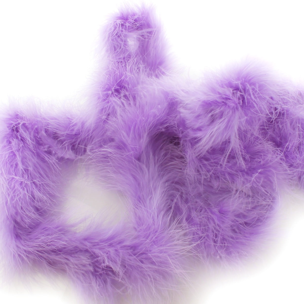 Full Marabou Feather Boa - 2 Yards - Lavender 