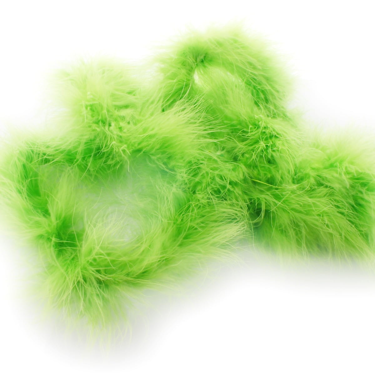 Full Marabou Feather Boa - 2 Yards - Emerald Green 