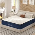 Full Mattress, 10 Inch Full Size Mattress in a Box, Medium Firm Hybrid