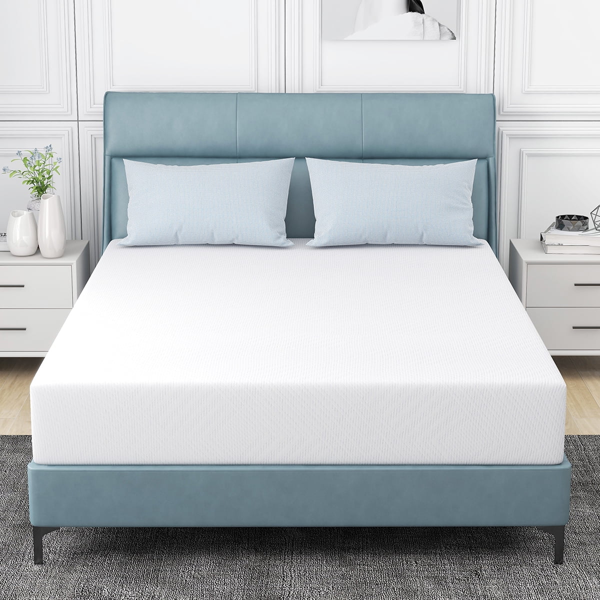 Full Mattress, 10 inch Gel Memory Foam Mattress for Cool Sleep