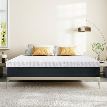 Excel Sleep Patriot/Carbon Cooling Gel Memory Foam Mattress - 10 Inch, 42x72 Inches