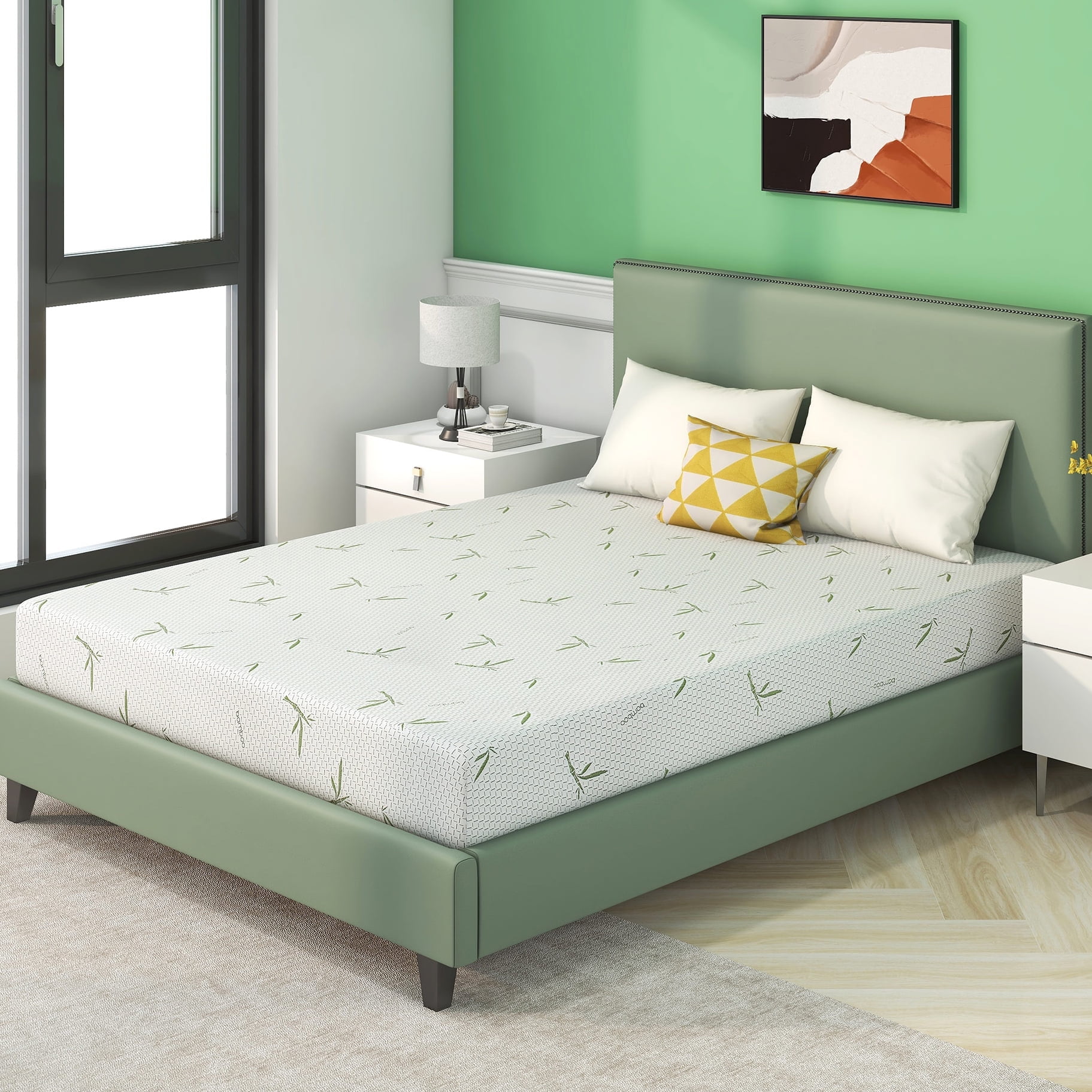Full Mattress,6 inch Comfortable Memory Foam Mattress in a Box ,Medium