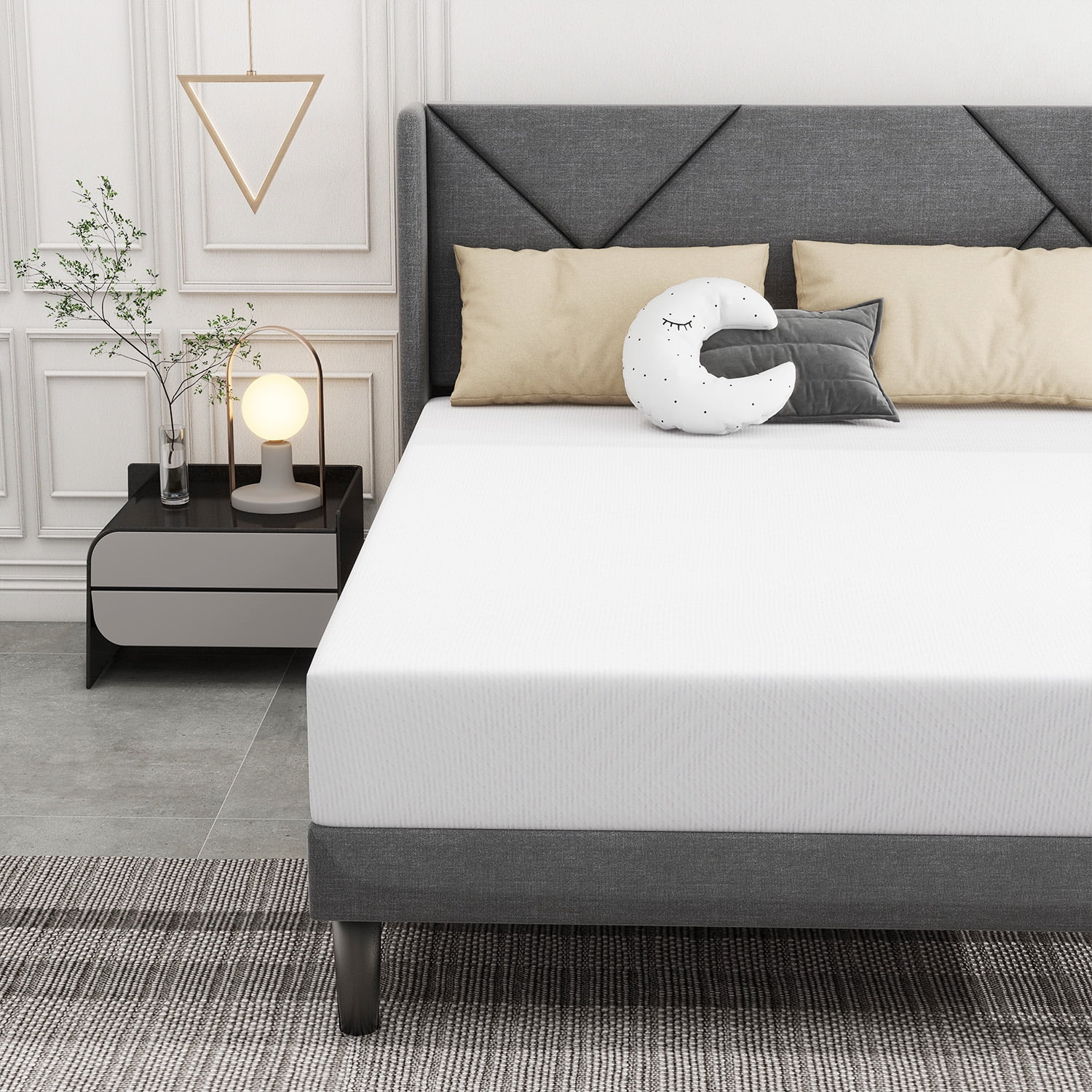 Full Mattress, 8 inch Memory Foam Mattress, Medium Feeling Mattresses