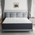 thumbnail image 1 of Babo Care 14 Inch Full Mattress, Euro Top Hybrid Mattress, Medium Feel, Pocket Coils, Motion Isolation,, 1 of 10