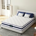 thumbnail image 1 of Full Mattress,Generic 10 Inch Hybrid Mattress in a Box, Gel Memory Foam Mattress, Individually Wrapped Pocket Coils Innerspring Mattress, Support & Pressure Relief, Medium Firm Feel, 54"*75"*10", 1 of 6