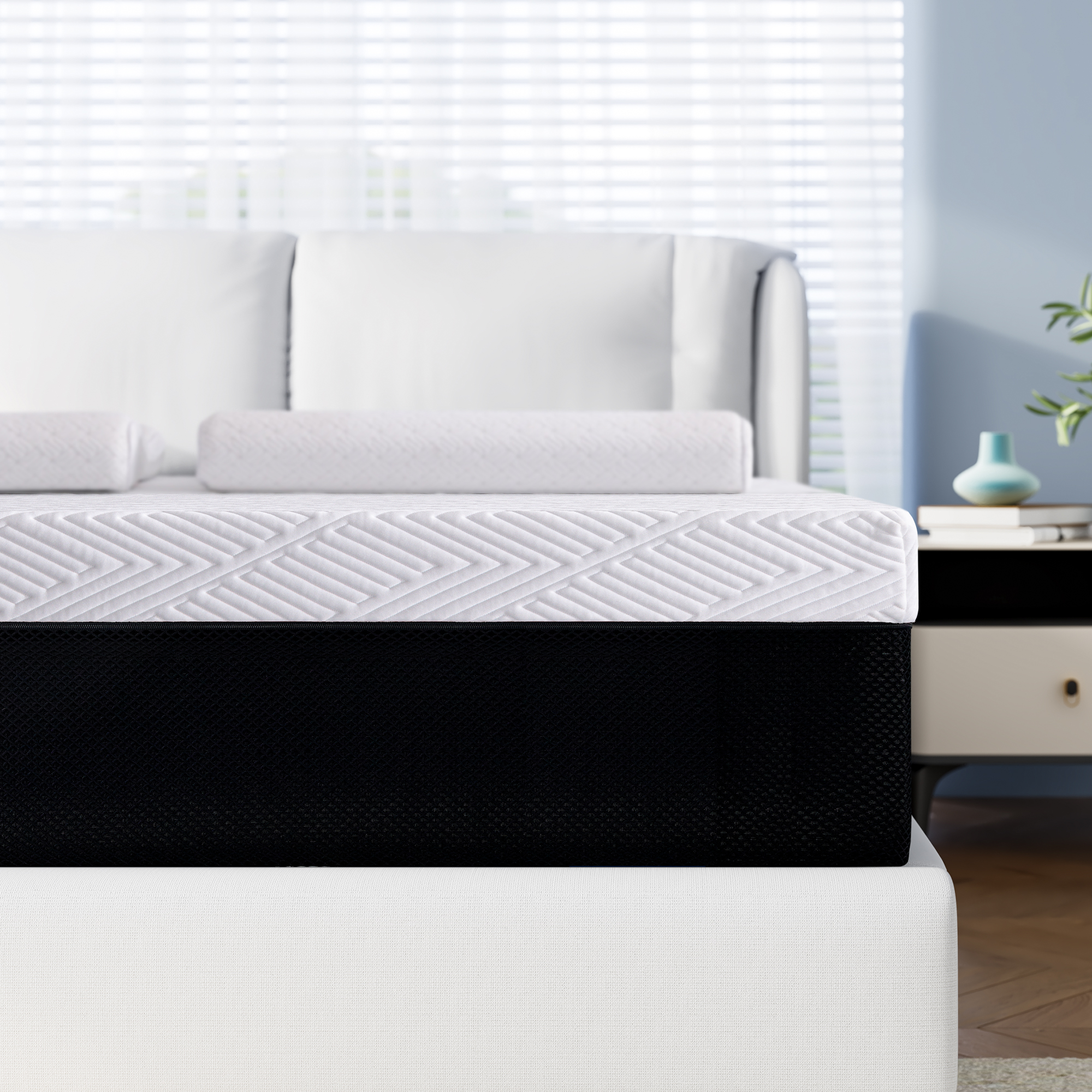 Full Size Mattress, 5 Inch Mattress Full Mattress for Cool Sleep