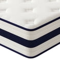 thumbnail image 1 of Full Mattress,Nisien 10 Inch Hybrid Mattress in a Box, Gel Memory Foam Mattress, Individually Wrapped Pocket Coils Innerspring Mattress, Support & Pressure Relief, Medium Firm Feel, 54"*75"*10", 1 of 8