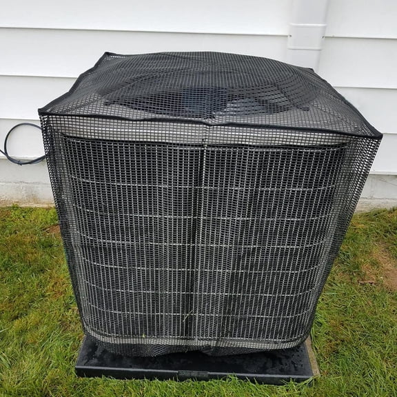 Full Mesh Air Conditioner Cover AC Cover Designed to Protect Coils from Clogging - Leaves, Grass, dust and Debris - Outdoor Protection