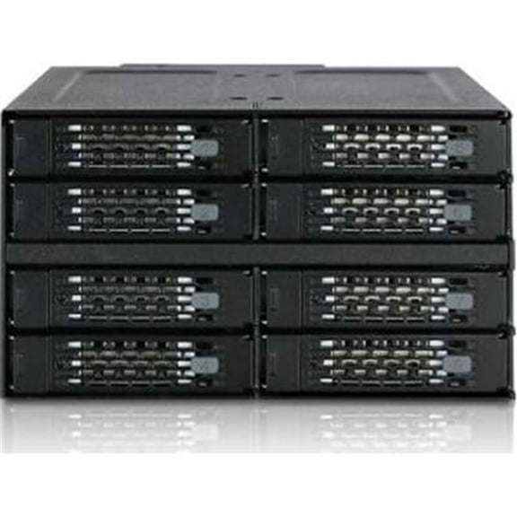 Full Metal 8X2.5 SATA SSD Hard Disk Drive Mobile Rack