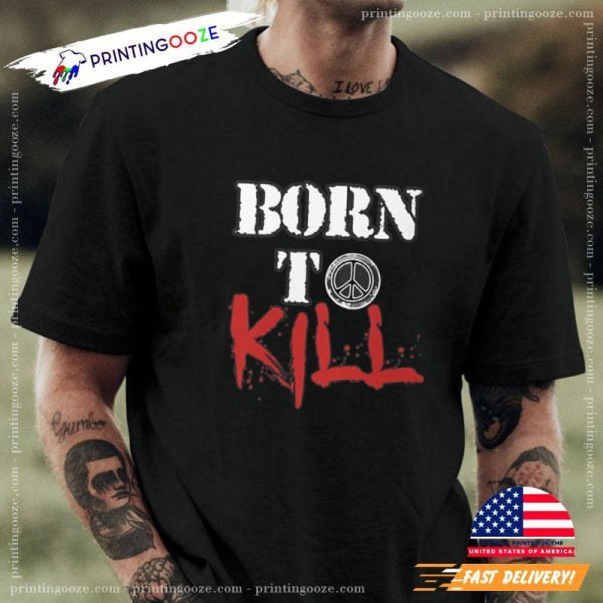 Full Metal Jacket Born To Kill Tshirt