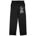 thumbnail image 1 of Full Metal Jacket Doodle Man With A Hat Men's Black Sleep Pants-XXL, 1 of 5