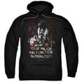 thumbnail image 1 of Full Metal JackE.T. Malfunction Adult Pullover Hoodie Sweatshirt Black, 1 of 2