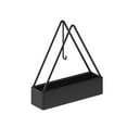 thumbnail image 1 of Full Metal Triangular Hanging Coil Tray,Citronella Coil Holder,Mosquito Repellent Coil Holder,Iron Mosquito Coil Holder,Ash Catcher Fireproof Material Incense Holder Outdoor Home Garden Decor,Black, 1 of 9