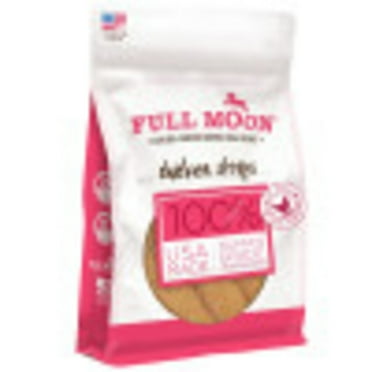 Full Moon All Natural Human Grade Dog Treats, Chicken Strips, 6 Ounce, Dry