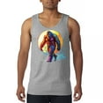 thumbnail image 1 of Full Moon Bigfoot Men's Tank Top Hiking Sasquatch Hide and Seek Champion, 1 of 7