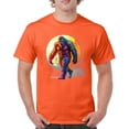 thumbnail image 1 of Full Moon Bigfoot T-shirt Hiking Sasquatch Hide and Seek Champion Men's Tee, 1 of 7