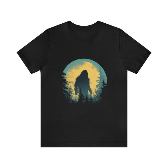 Full Moon Bigfoot Unisex Jersey Short Sleeve Tee