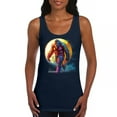 thumbnail image 1 of Full Moon Bigfoot Women's Tank Top Hiking Sasquatch Hide and Seek Champion, 1 of 7