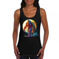 thumbnail image 1 of Full Moon Bigfoot Women's Tank Top Hiking Sasquatch Hide and Seek Champion, 1 of 7