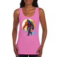 thumbnail image 1 of Full Moon Bigfoot Women's Tank Top Hiking Sasquatch Hide and Seek Champion, 1 of 7