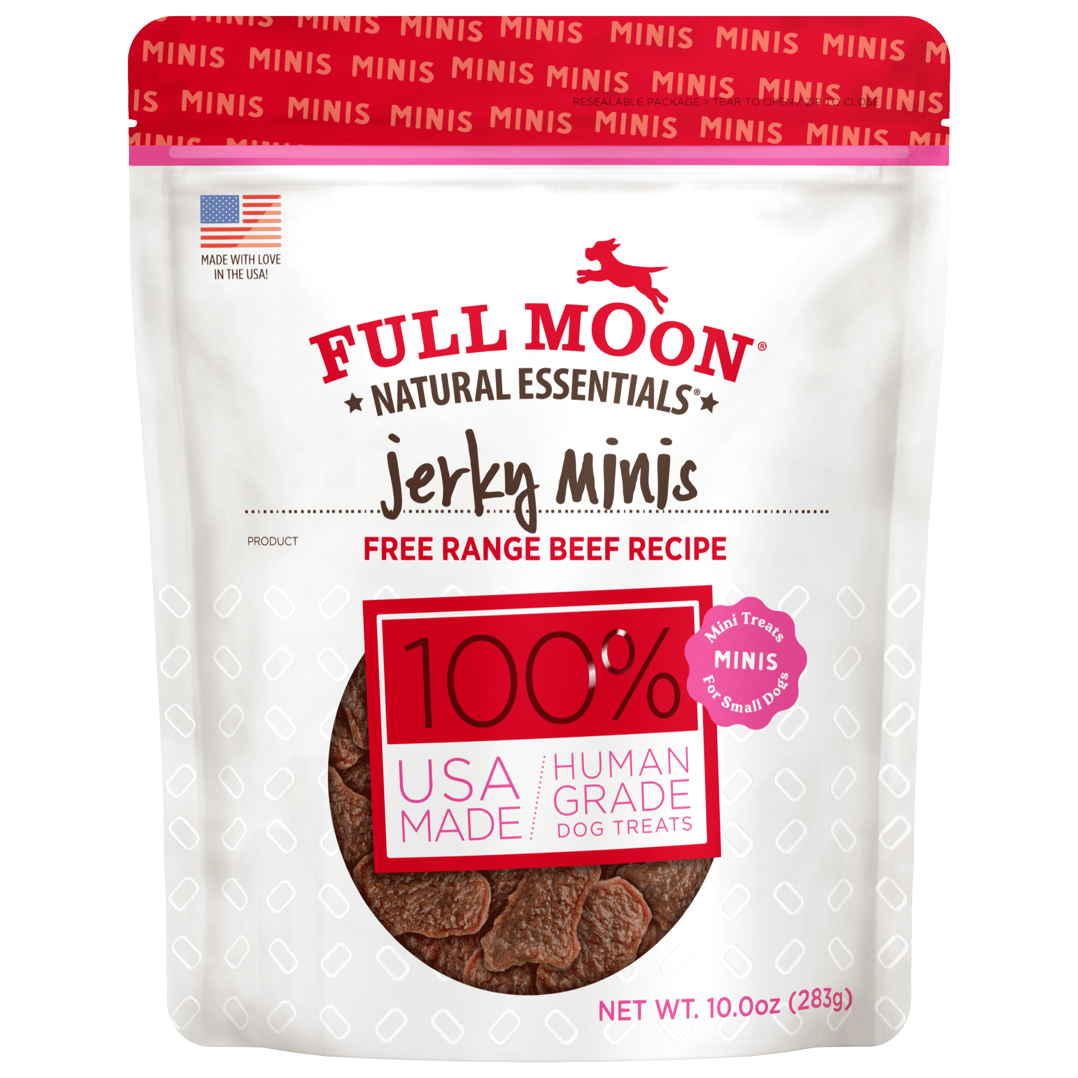 Full Moon Essentials Full Moon Essential Beef Jerky Minis 10.0 oz - Walmart.com
