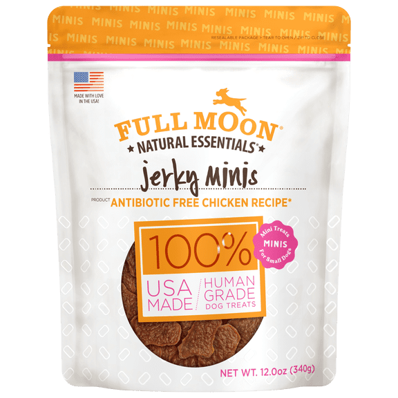 Full Moon Essentials Chicken Jerky Minis 12.0 oz