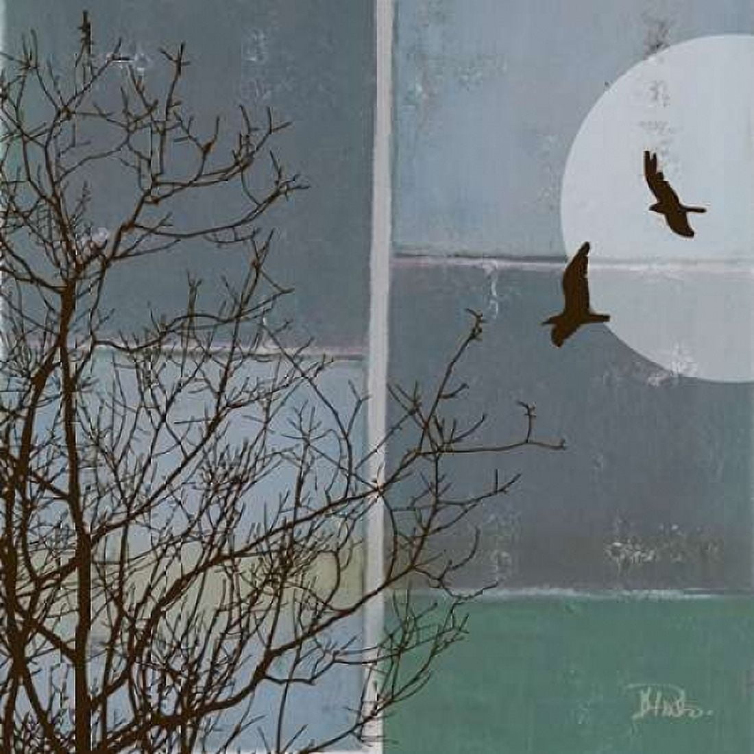 Full Moon II Canvas Art - Patricia Pinto (24 x 24)