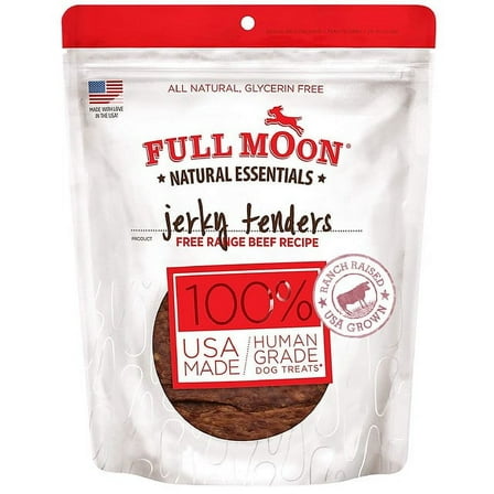 Full Moon Natural Essentials Beef Tenders Dog Treats, 22oz