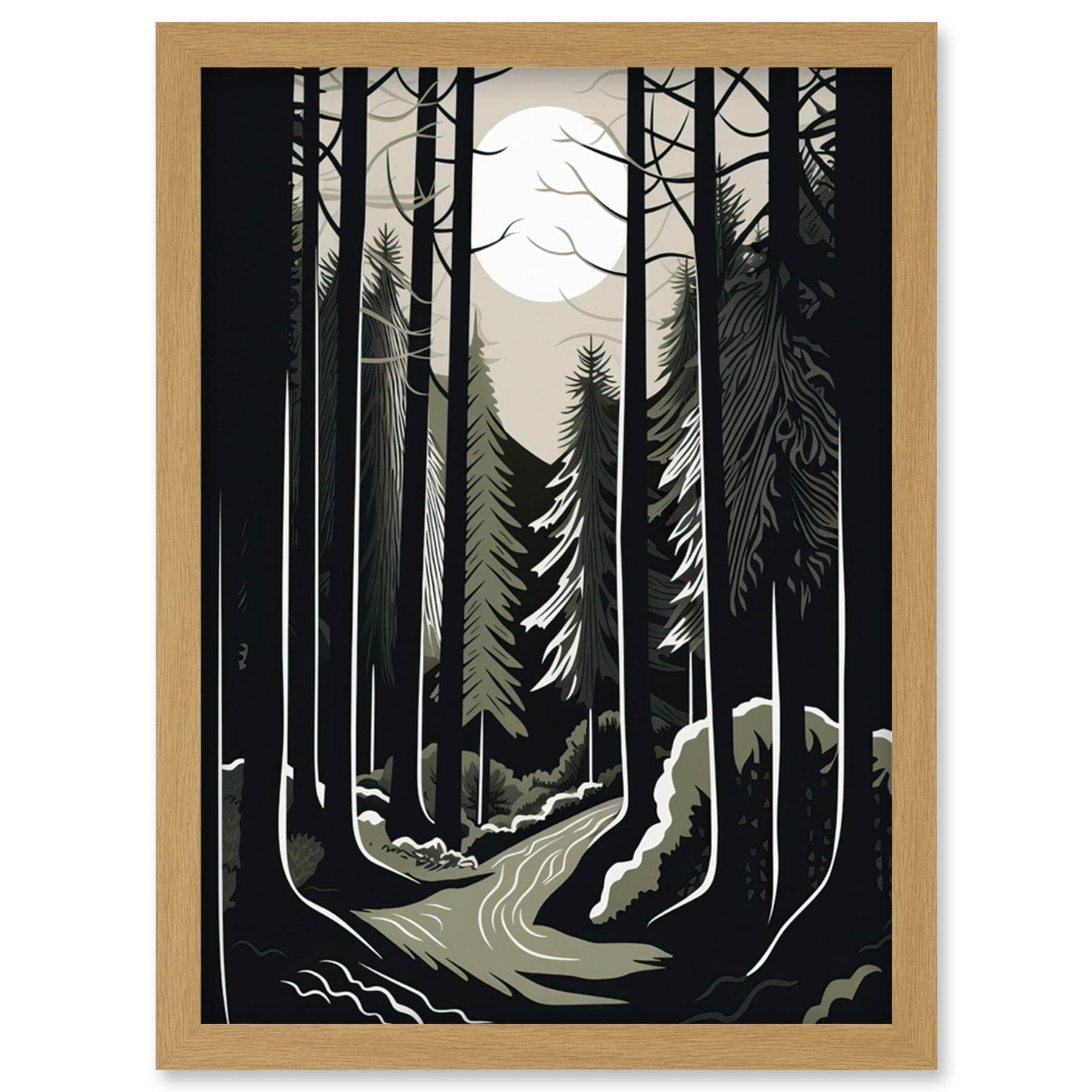 芸術写真 Nature Photograph Full Moon Art Print Nature Photograph Full Moon Art Print 自然・風景写真