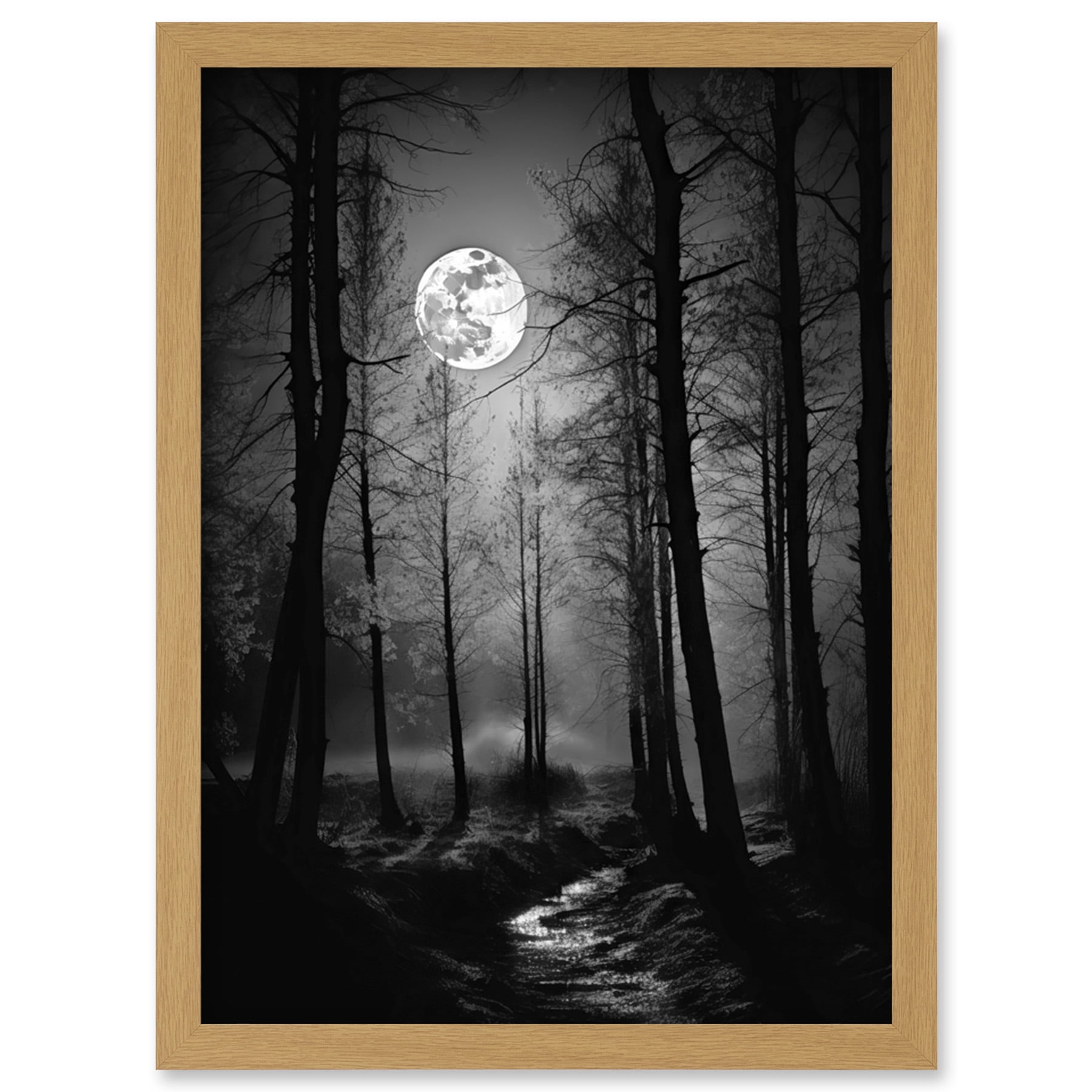 Full-Moon-Over-Misty-Forest-