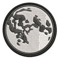 thumbnail image 1 of Full Moon Phase Applique Multi-Color Embroidered Iron-On Patch - 2.0 Inch Mini, 1 of 5
