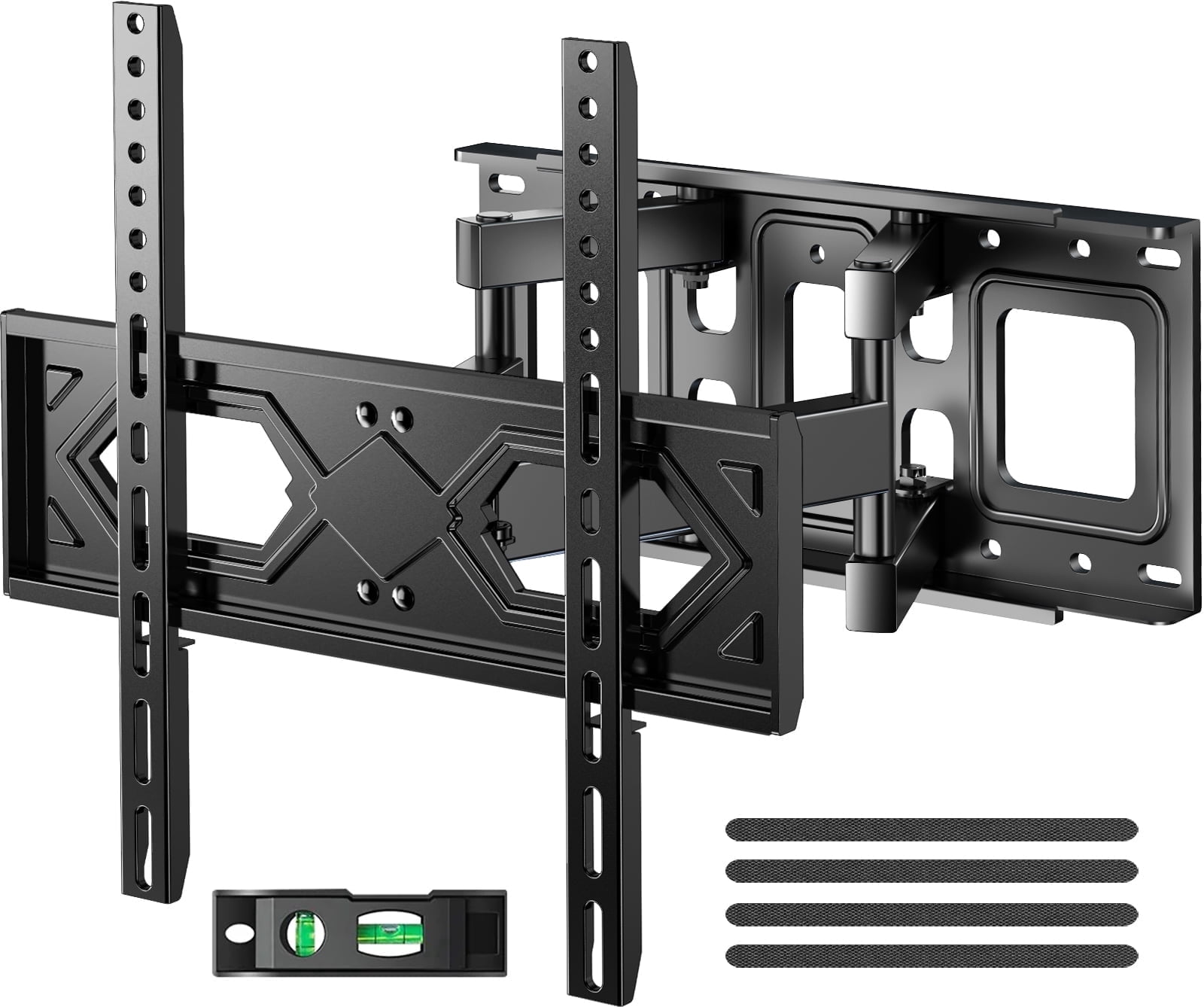 MountFTV Full Motion Articulating TV Wall Mount Swivel Tilting for 26-70inch, Holds up to 99lbs, Max 400x400mm