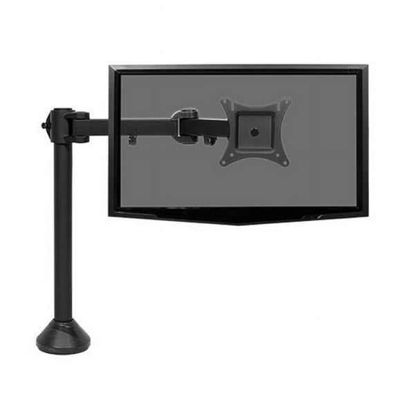 Full Motion Desktop Monitor Mount for 13-27 Inch Screens - 16 Inch Extension
