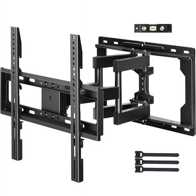 Full Motion Height Adjustable TV Wall Mount for 2665 inch Flat Curved