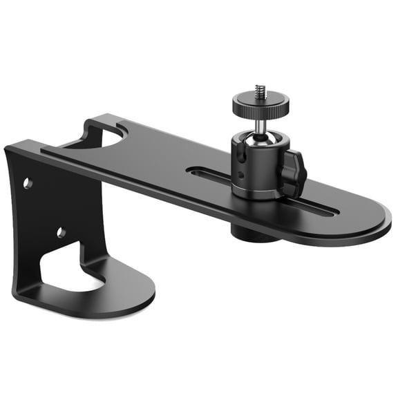 Full Motion Projector Wall Mounting Stand 360Rotation Metal Bracket 1/4in Screw Thread Equipment