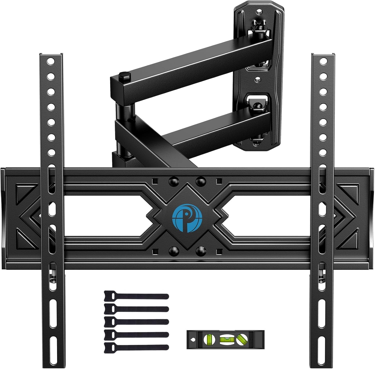 Full Motion TV Wall Mount for 26-60 Inch Flat Curved TVs, Heavy Duty ...