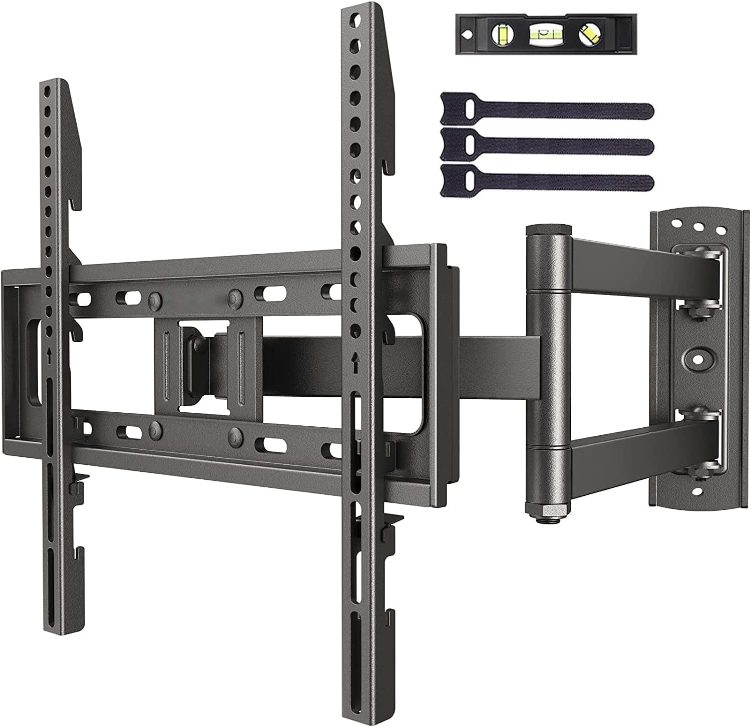 Full Motion Articulating TV Wall Mount Swivel Tilting Bracket Fit For 26 65 In Flat Curved Tvs