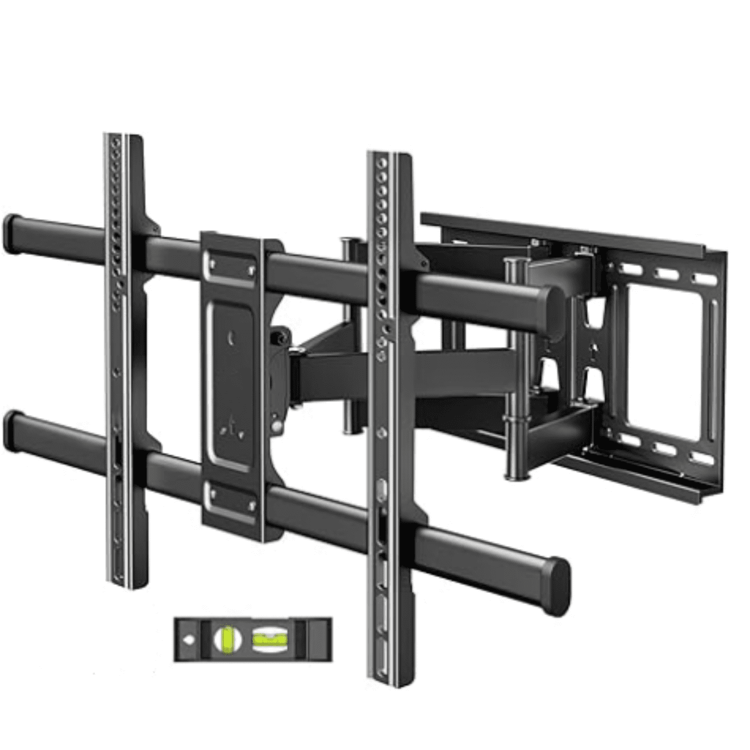 Full Motion TV Wall Mount for Most 37-82 inch TVs up to 132 lbs, TV Mount with Dual Articulating Arms with Tilt and Extension, Fits 12" 16" Studs, Max VESA 600x400mm
