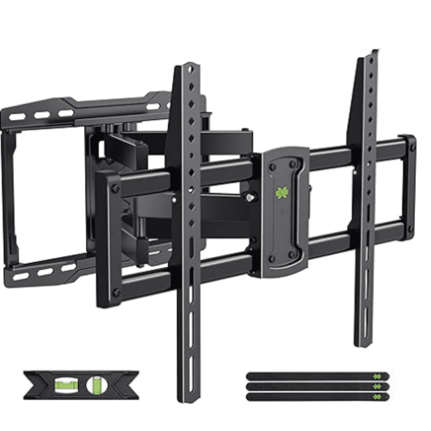 Full Motion TV Wall Mount for 42-85 inch, TV Mount Swivel and Tilt,Wall Mount Bracket with Dual Articulating Arms Up to 132lbs, VESA 600x400mm, Max 16" Wood Studs