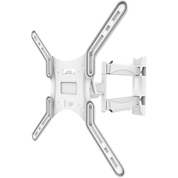 Full Motion TV Wall Mount| Articulating Arm with 19" of Extension| Up to 135° Swivel| Easy Tilt Design| 5" Offset| VESA Compatible TV Bracket| Heavy-Duty Steel
