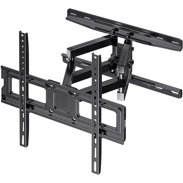 Perlesmith Universal Full Motion TV Wall Mount Bracket with Swivel