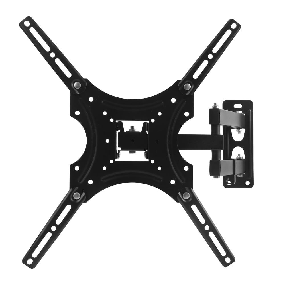 Full Motion TV Wall Mount Bracket for 14 to 50 inch TVs with Swivels Tilts Extension Leveling ...