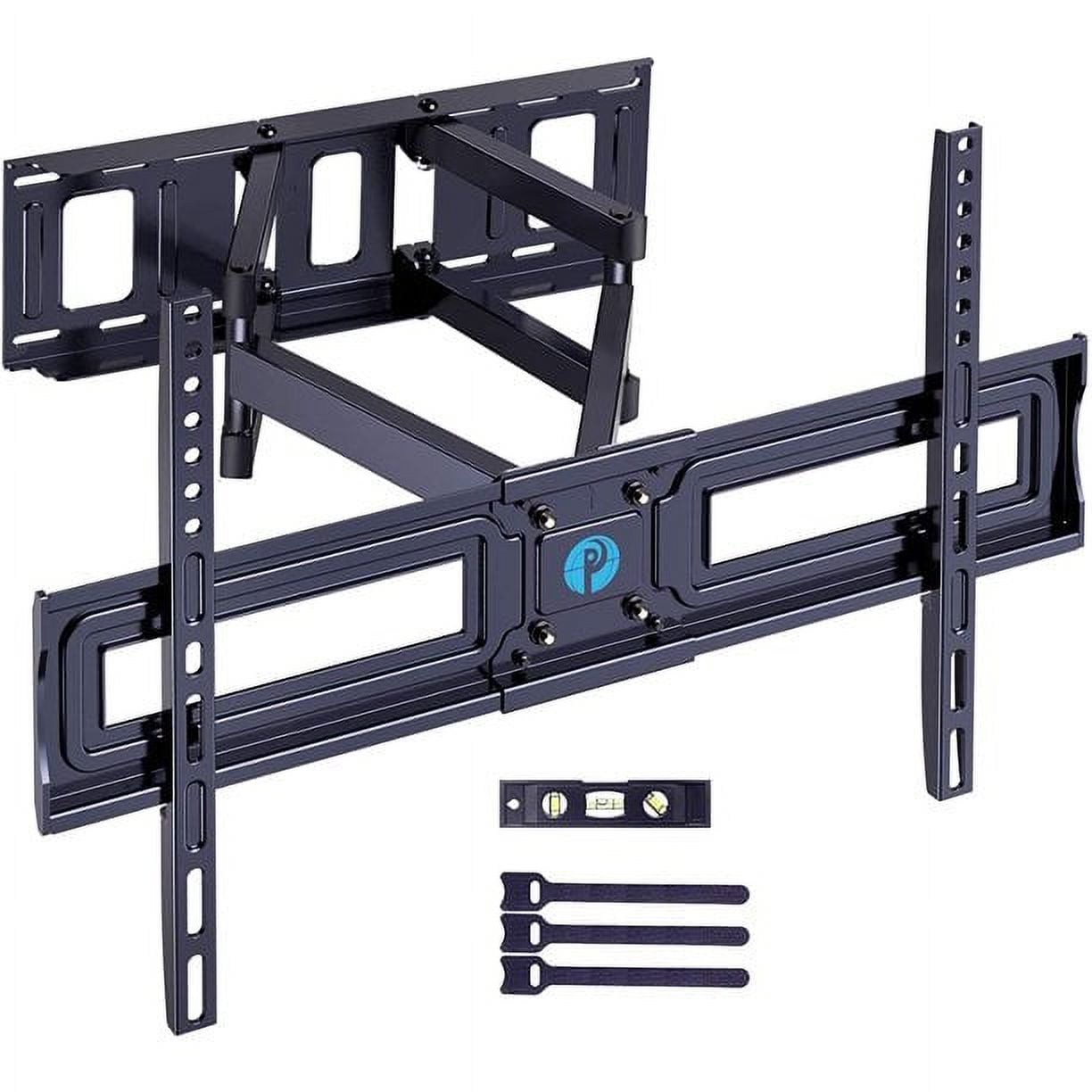 Full Motion TV Wall Mount Bracket for 37-75 Inch LCD, QLED,OLED 4K Flat Curved  TVs, Max 600x400mm,hold up to 132lbs