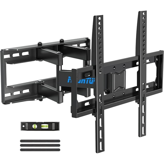 Full Motion TV Wall Mount & Ceiling TV Mount for 26-65 Inch TVs Bundle