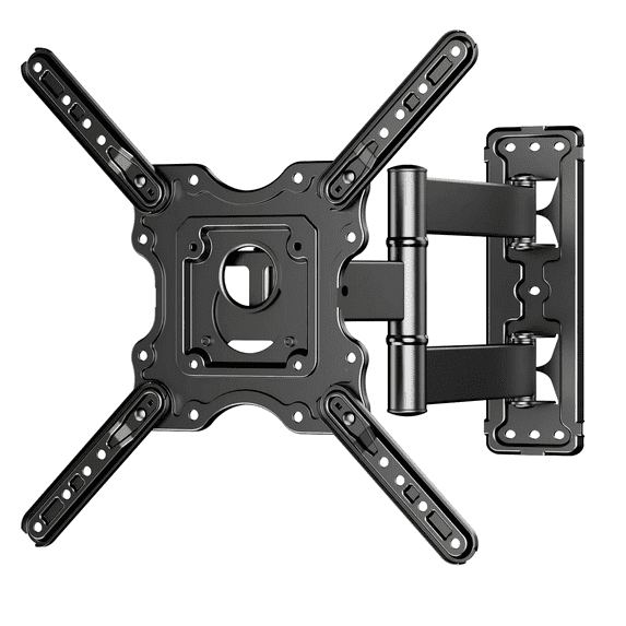 Full Motion TV Wall Mount Heavy Duty for Most 26-60 inch Flat Curved TVs up to 88lbs with Swivel Tilt Extension Arm,Max 400x400mm