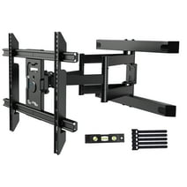 Full Motion TV Wall Mount for 37-80 Inch Flat Curved TVs, up to132 lbs