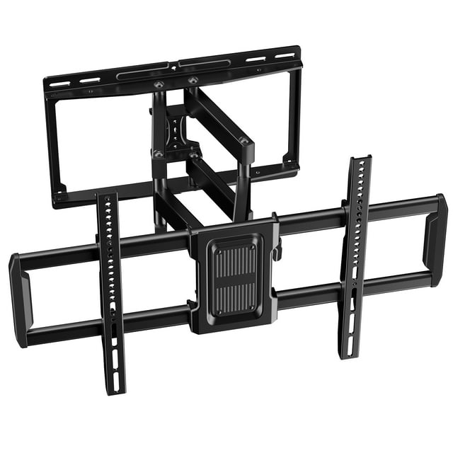 Full Motion TV Wall Mount for 40-82 inch TVs with Swivel, Tilting & Extension Max 600x400, up to 100 lbs