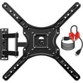 Full Motion TV Wall Mount for Most 1460 Inch TVs, Max VESA 400x400mm